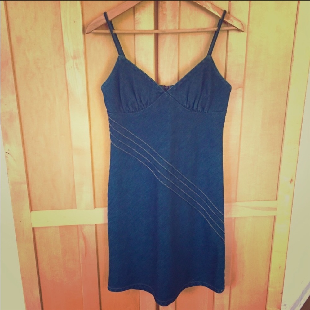 Volcom denim mini Dress, size Small NWOT